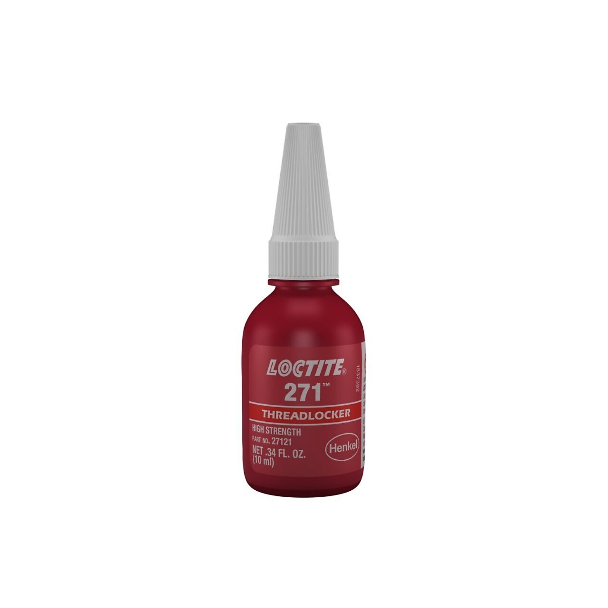 Loctite, Thread Sealant, Type: # 271 High 10 ml/.34 oz, Model# LOC135380